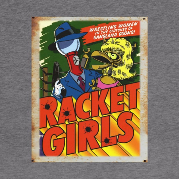 Mystery Science Rusty Barn Sign 3000 - Racket Girls by Starbase79